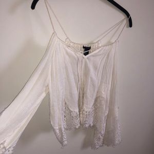 Off-White Flowy Blouse